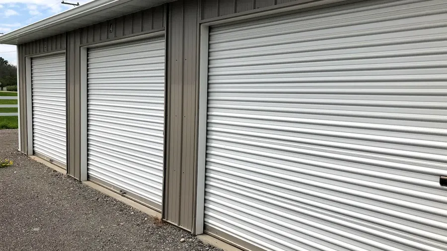 Drive-up storage units at My Storage Clare on N Loomis Rd