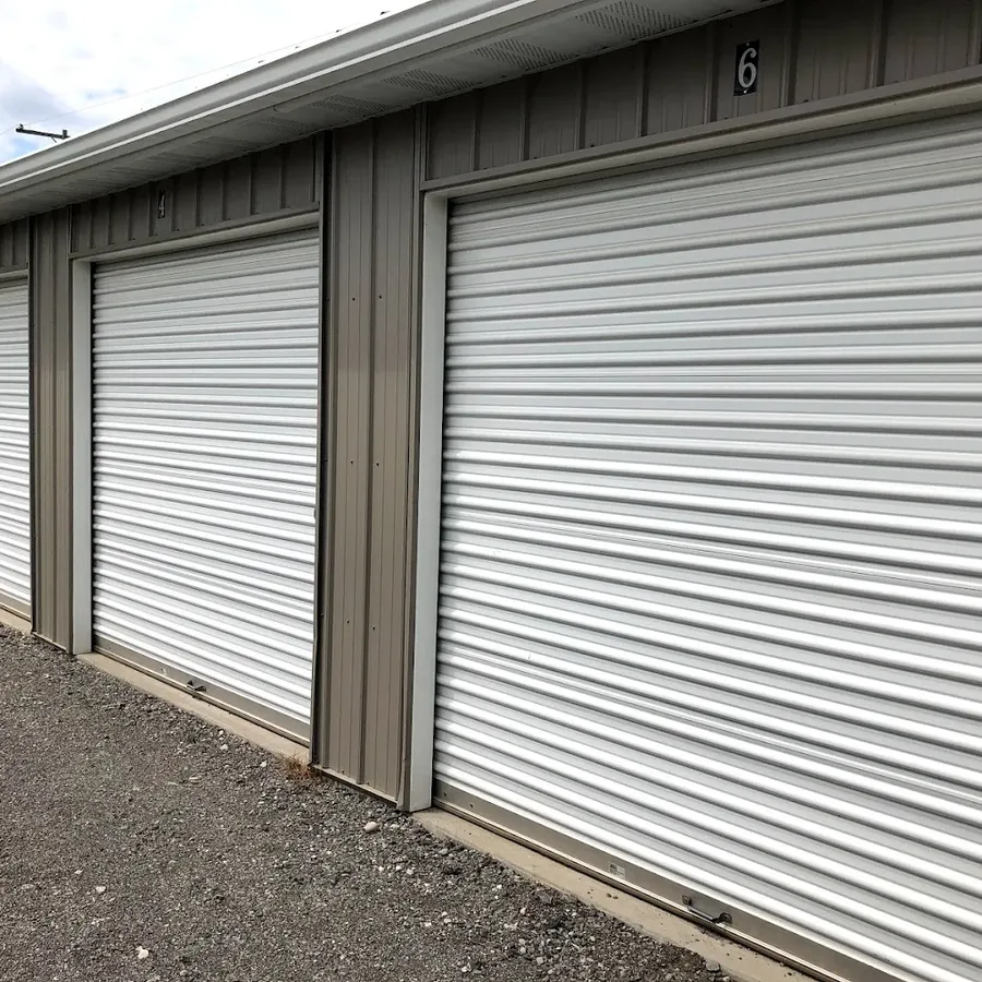 Drive-up storage units at My Storage Clare on N Loomis Rd